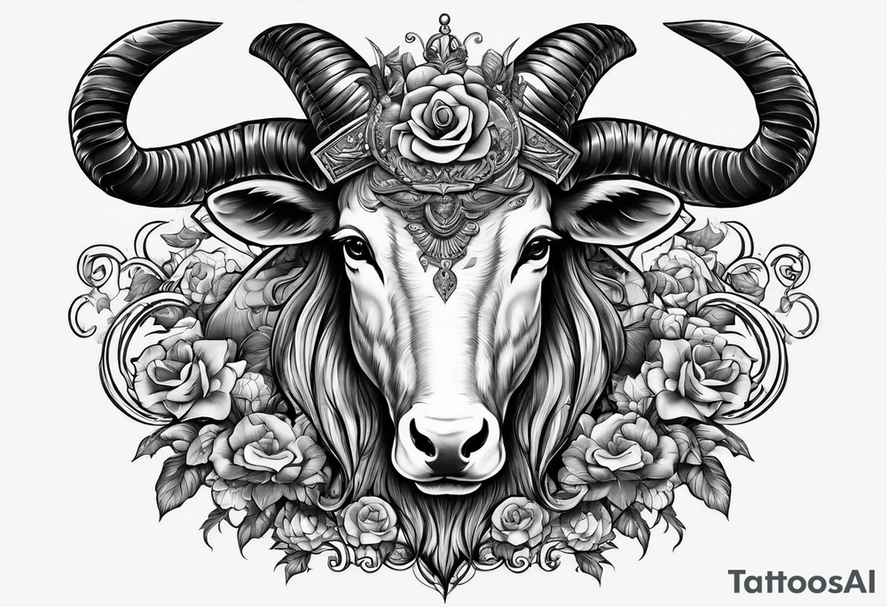 capricorn with a shotgun tattoo idea