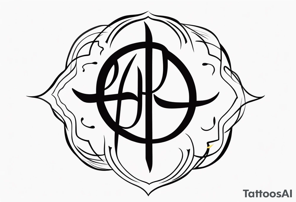 baybayin motif tattoo tattoo idea