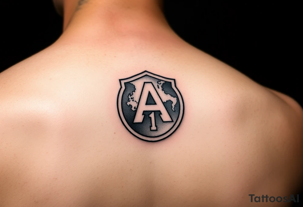 1st Armored Division patch tattoo idea