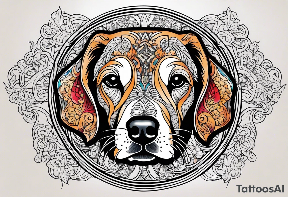 tattoo for my dog buddy tattoo idea