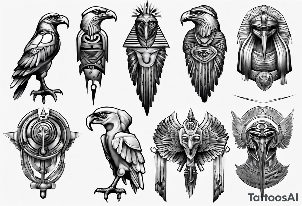 horus tattoo idea