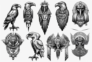 horus tattoo idea