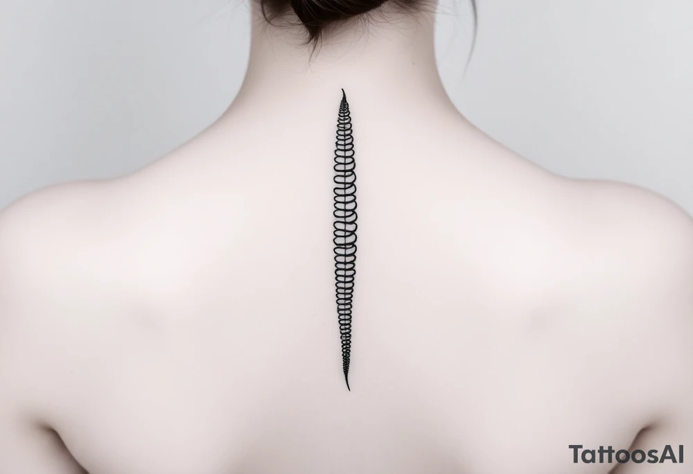 Spine tattoo tattoo idea
