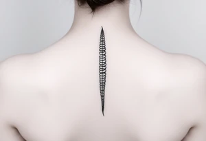 Spine tattoo tattoo idea