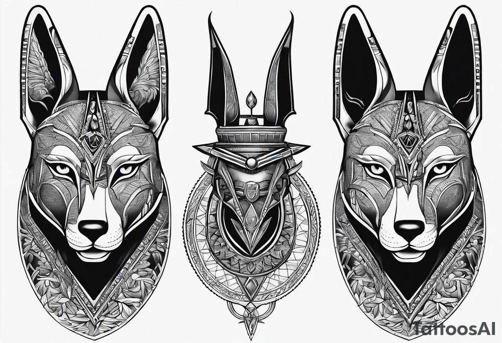Anubis tattoo idea