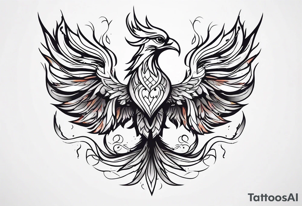 phoenix tattoo idea