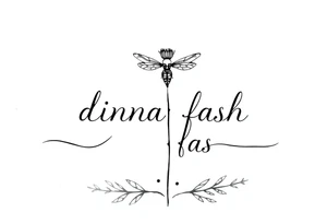 minimaliste simple for hand thistle with dragonfly text : dinna fash tattoo idea