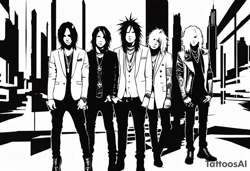 the gazette band tattoo idea