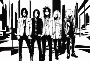the gazette band tattoo idea
