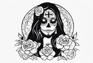 La muerte tattoo idea