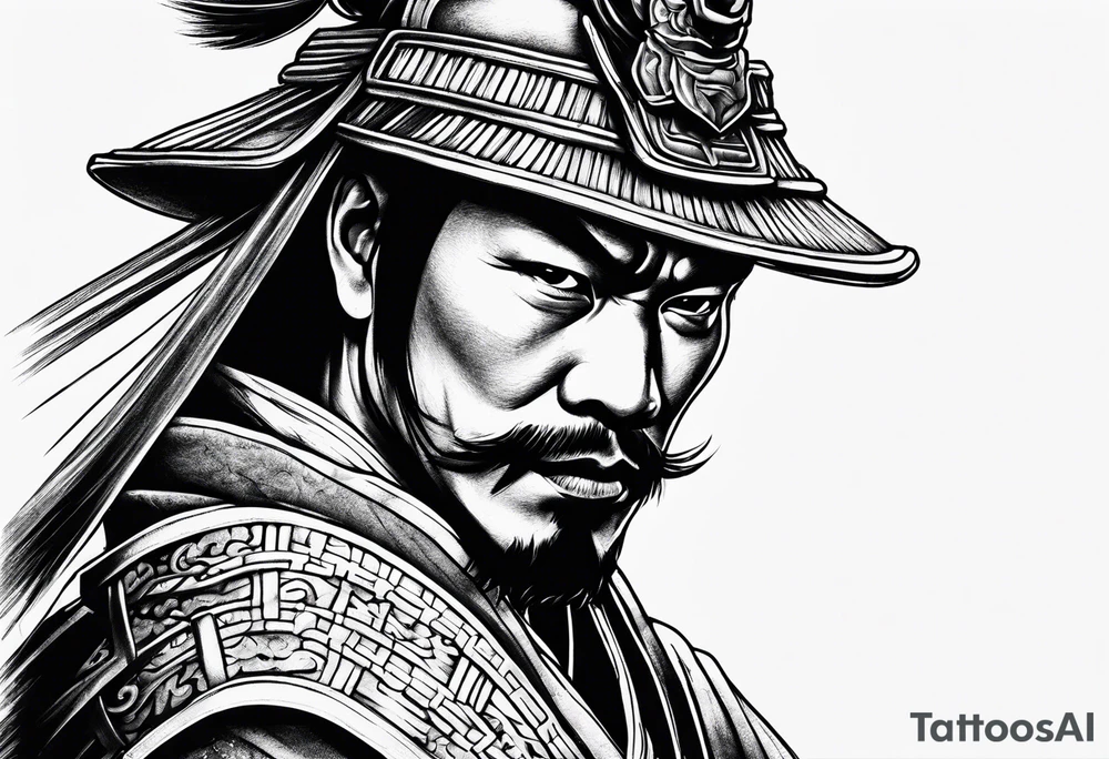 Samurai tattoo idea