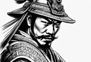 Samurai tattoo idea