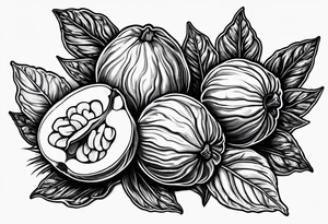 walnuts tattoo idea