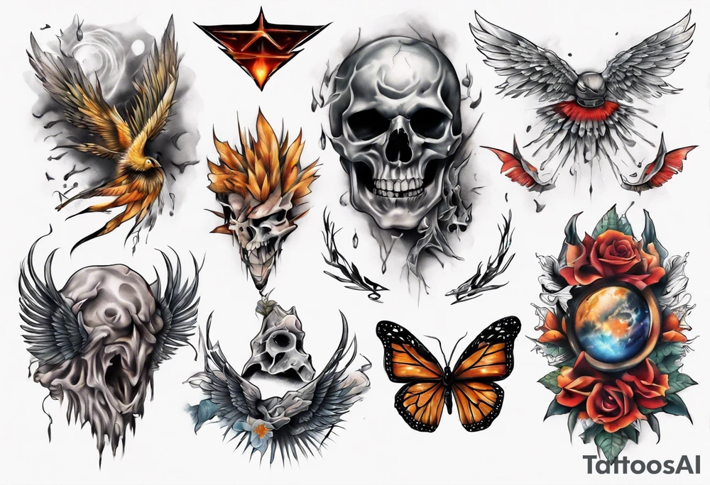 Outerbody experience tattoo idea