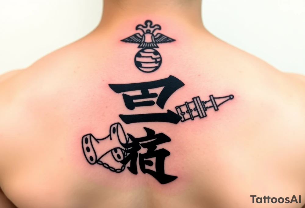 Republic of Korea
                Marine Corps
글자만 레터링해서 디자인 tattoo idea