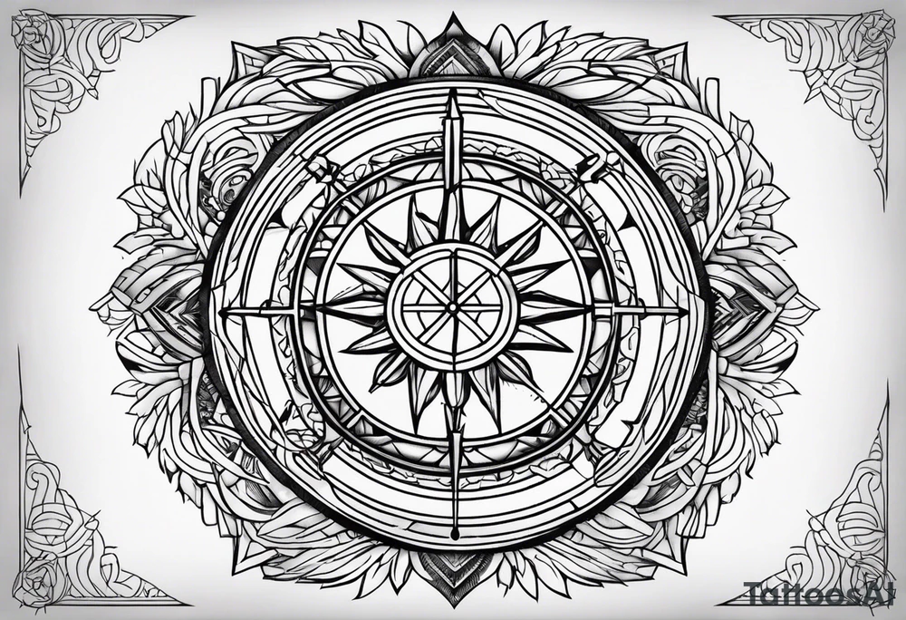 Vegvisir tattoo idea