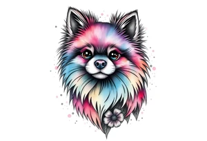 Lulu da pomerania tattoo idea