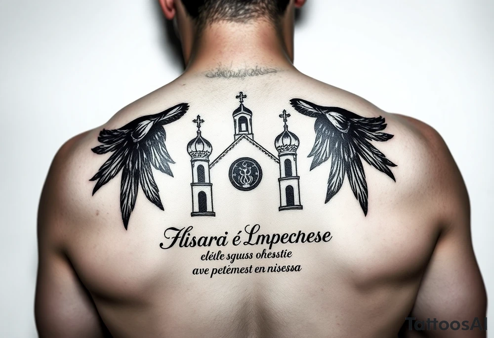 Tatouage vierge de Kazakh église russe orthodoxe
Avec inscription en russe tattoo idea