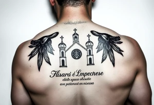 Tatouage vierge de Kazakh église russe orthodoxe
Avec inscription en russe tattoo idea