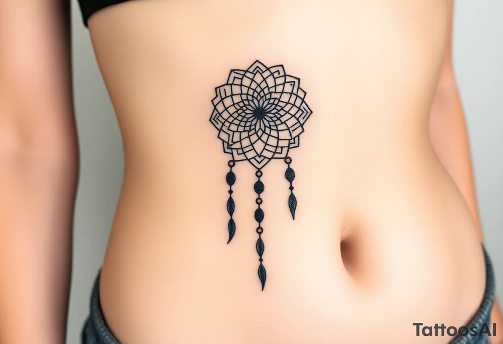 dreamcatcher tattoo idea