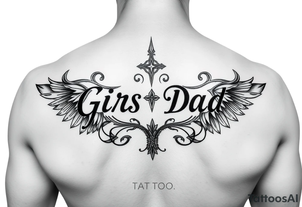 Girls dad tattoo idea