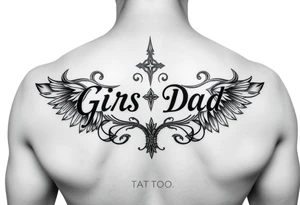 Girls dad tattoo idea