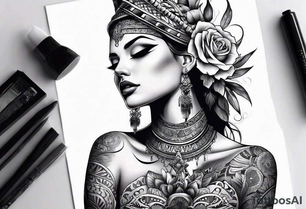 cross tattoo idea