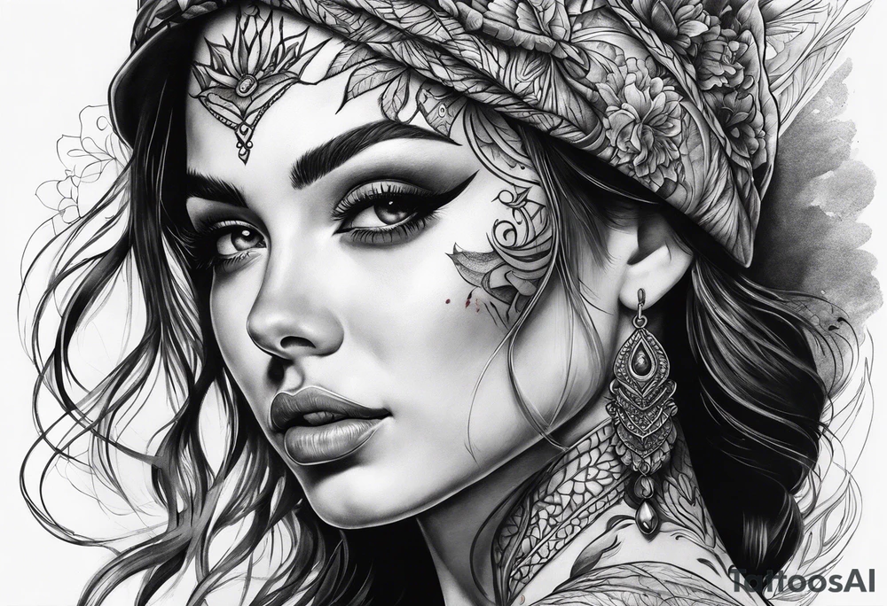blood tattoo idea