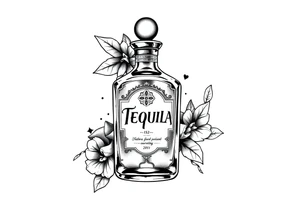 tequila tattoo idea