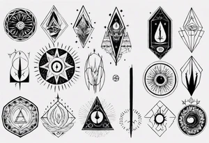 The Awen tattoo idea