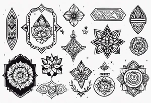 Tatuagem pequena,  dinheiro tattoo idea