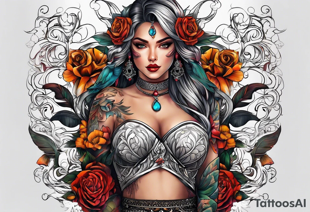 People tattoo idea