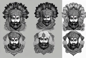 Hari singh nalwa tattoo idea