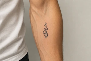 bubbles up tattoo idea