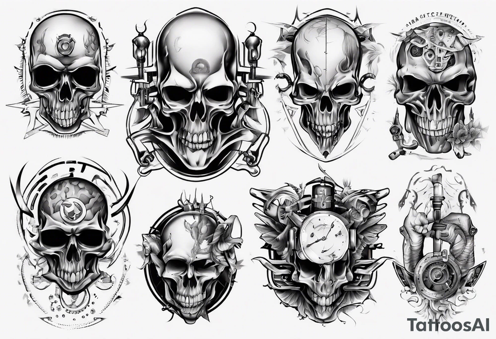 gangsta tattoo idea