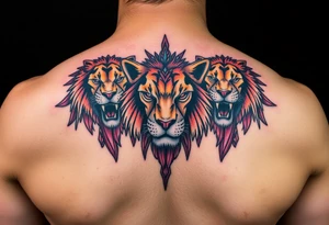 Pride of lions tattoo idea
