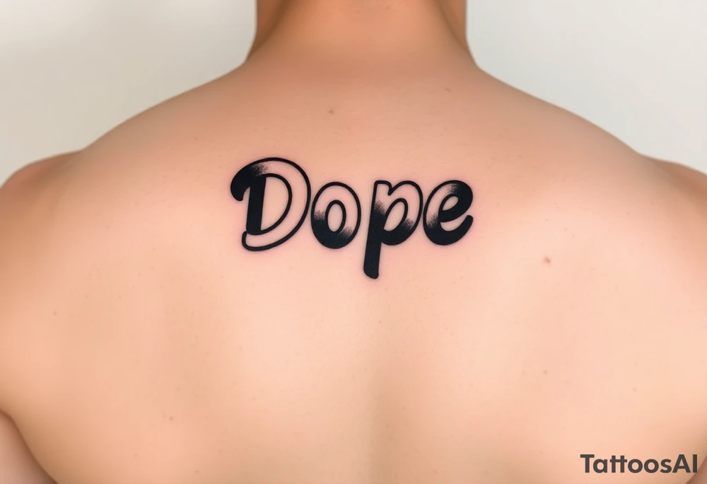 Dope tattoo idea