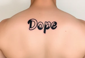 Dope tattoo idea