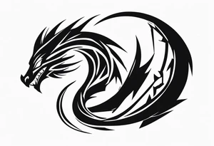 dragon, gaara from naruto symbol tattoo idea