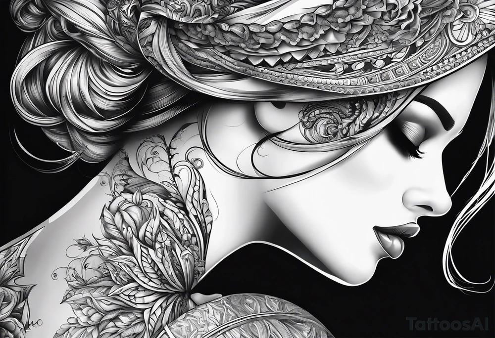 5-hydroxytryptamine tattoo idea