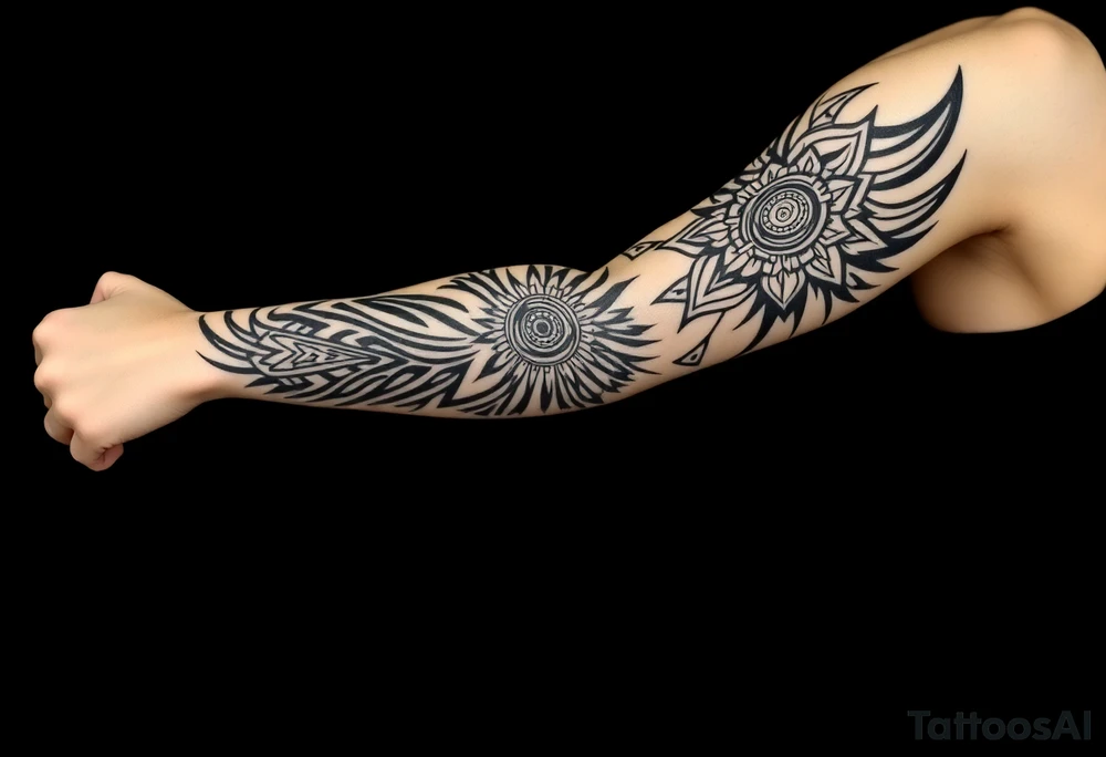 shaman mystical tattoo idea