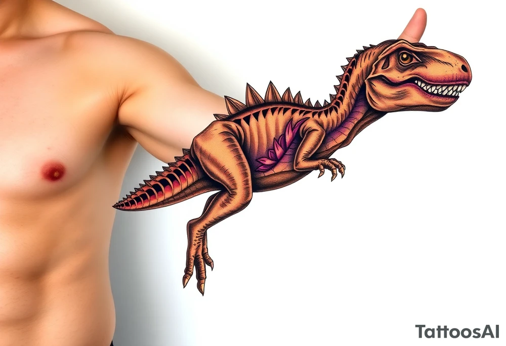 dinosaur tattoo idea