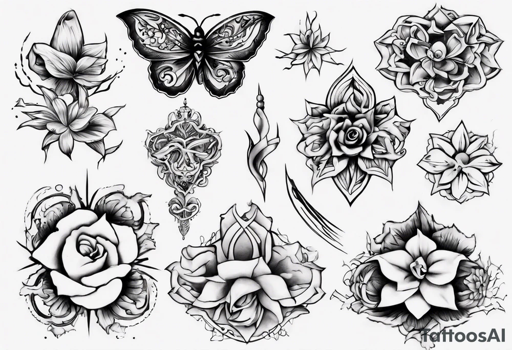 I'd like a small tattoo design for the name Raesha tattoo idea