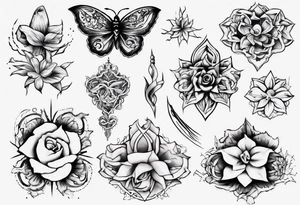 I'd like a small tattoo design for the name Raesha tattoo idea
