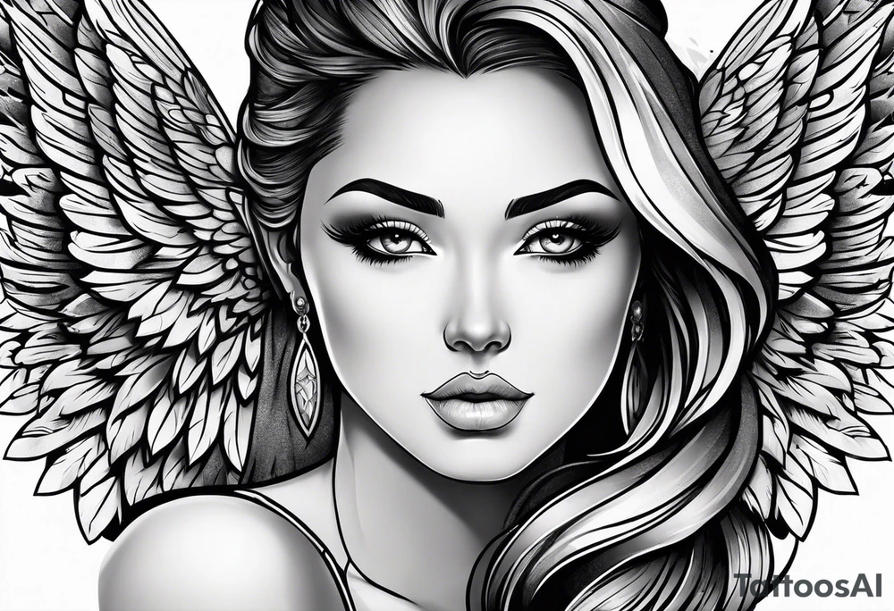 Wings tattoo idea