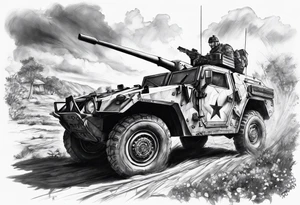 Battlefield tattoo idea