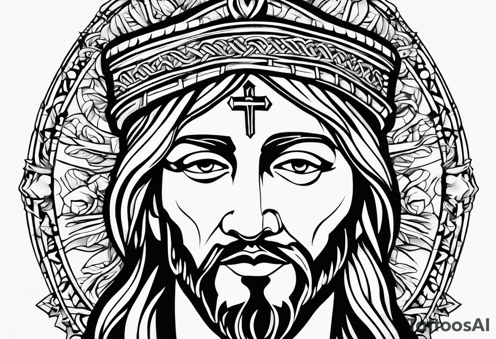 nombre de jesus tattoo idea