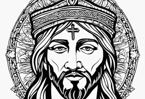 nombre de jesus tattoo idea