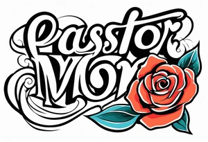 Pastor Mom tattoo idea