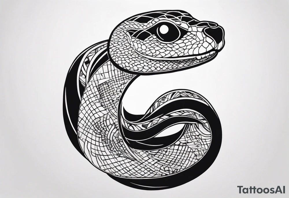 Snake tattoo idea